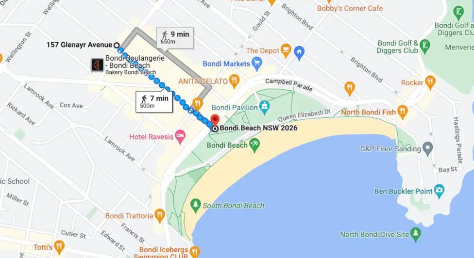 In The Heart Of Bondi, Stroll To The Beach Lejlighed Sydney Eksteriør billede